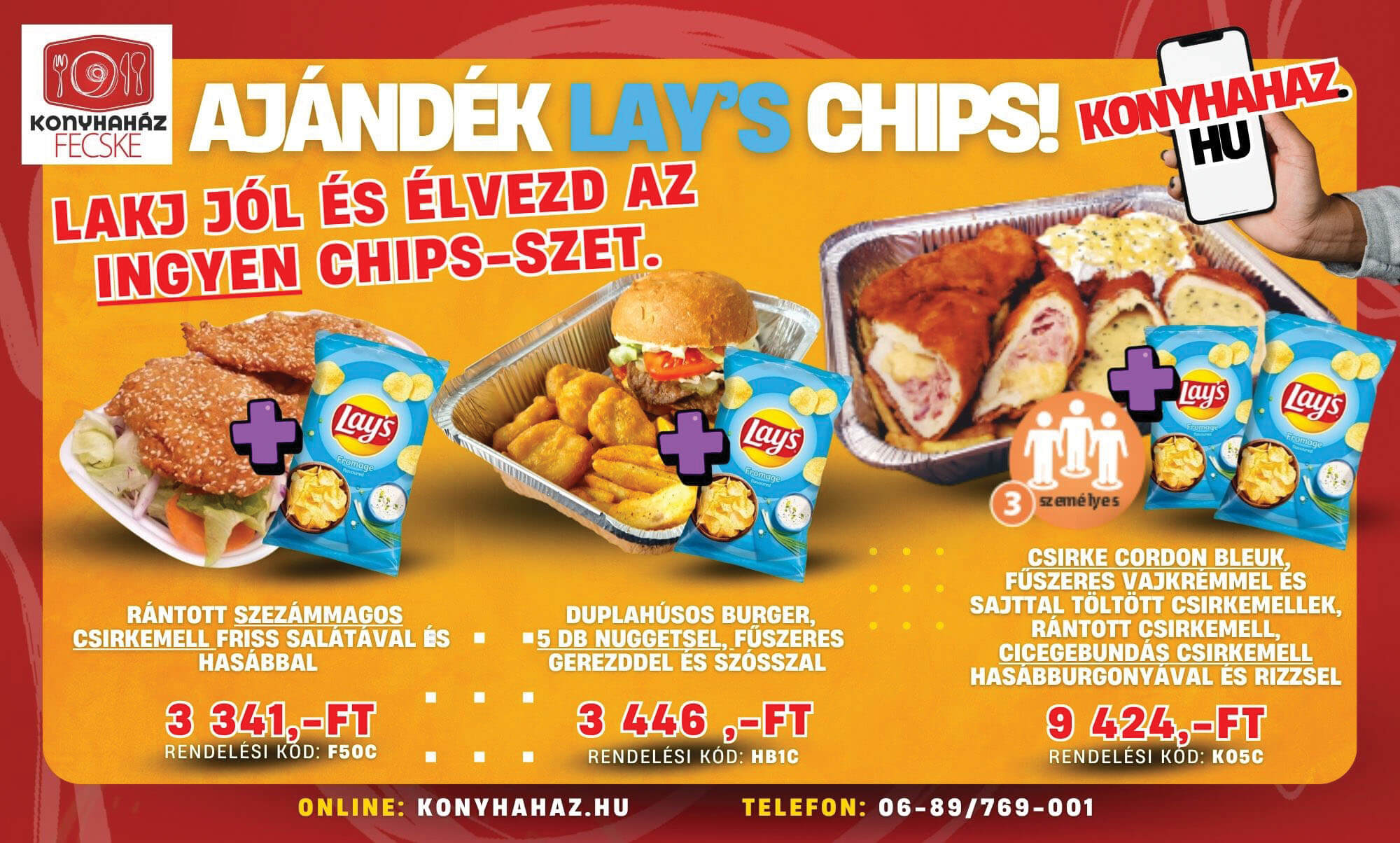 Ajándék Lay's Chips!
