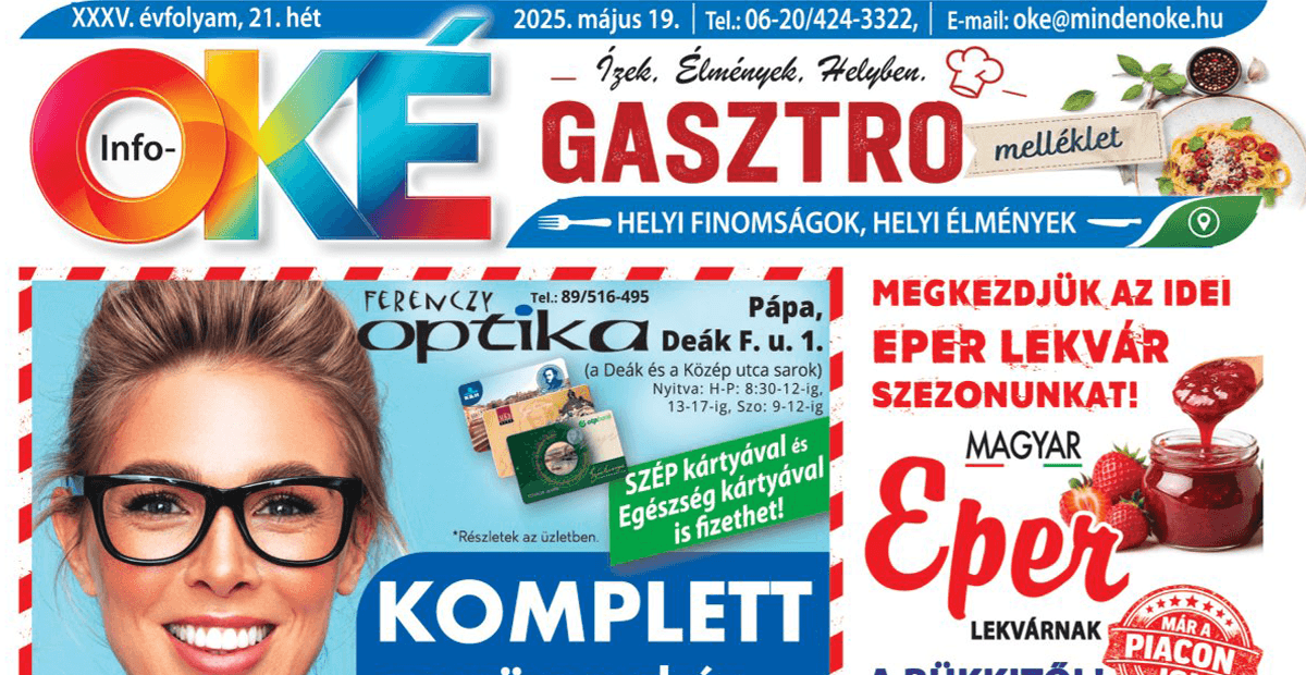 Info-OKÉ 2026/21. hét