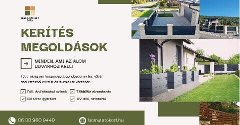 Kerítés megoldások