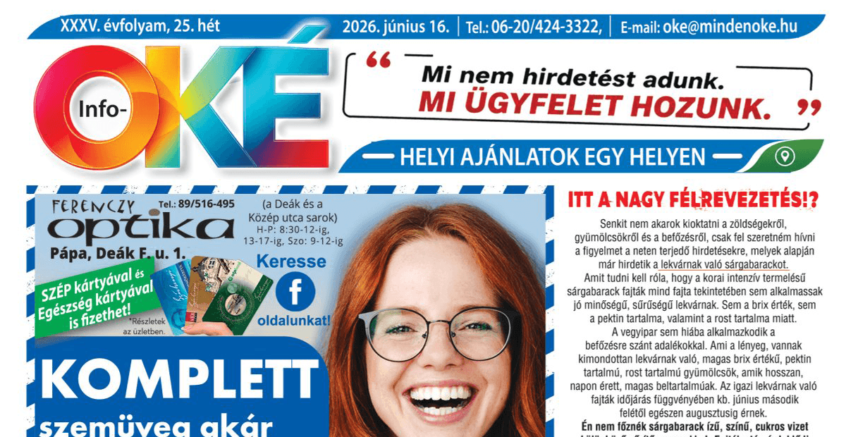 Info-OKÉ 2026/25. hét