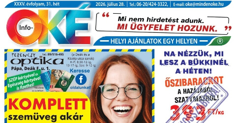 Info-OKÉ 2026/31. hét