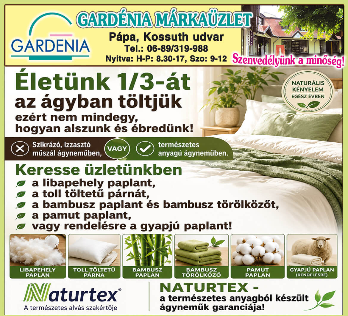 Naturtex a természetes alvás szakértője