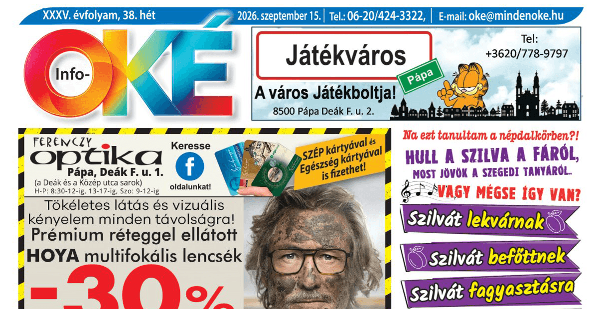 Info-OKÉ 2026/38. hét