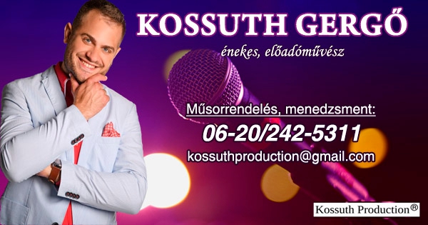 Kossuth Gergő - bel canto énekművész 